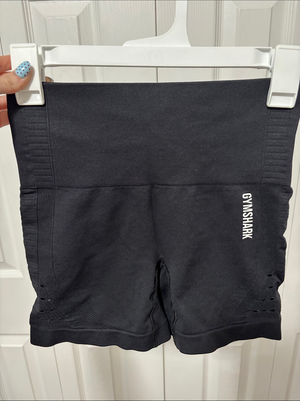 Gymshark Black Seamless High-Rise Bike Shorts